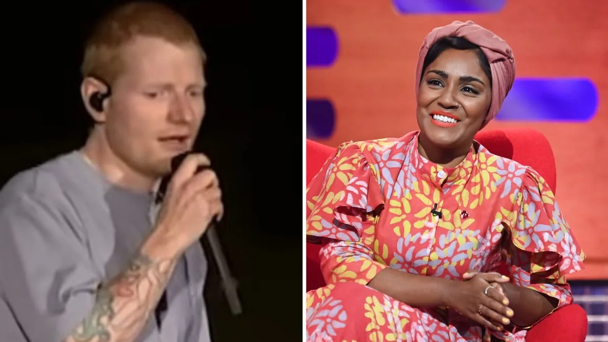 Nadiya Hussain shares video accusing Ed Sheeran of weaponising 'white tears' after tearful Macklemore apology