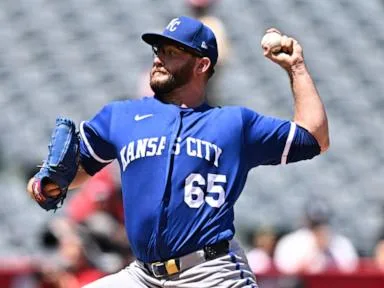 Noah Cameron dazzles with a 1-hitter as the Royals shut out the Angels 3-0