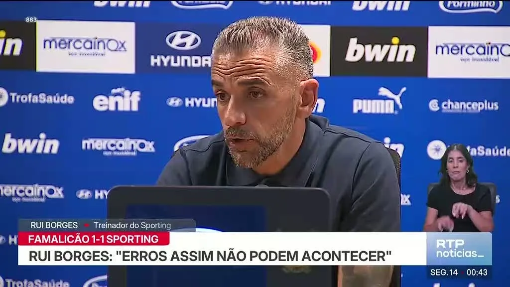 I Liga. Autogolo infeliz aos 90 dita empate do Sporting em Famalicão