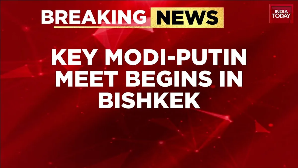 PM Modi Meets Vladimir Putin In Bishkek; Focus On Trade, Defence, Energy & Security At SCO Summit
