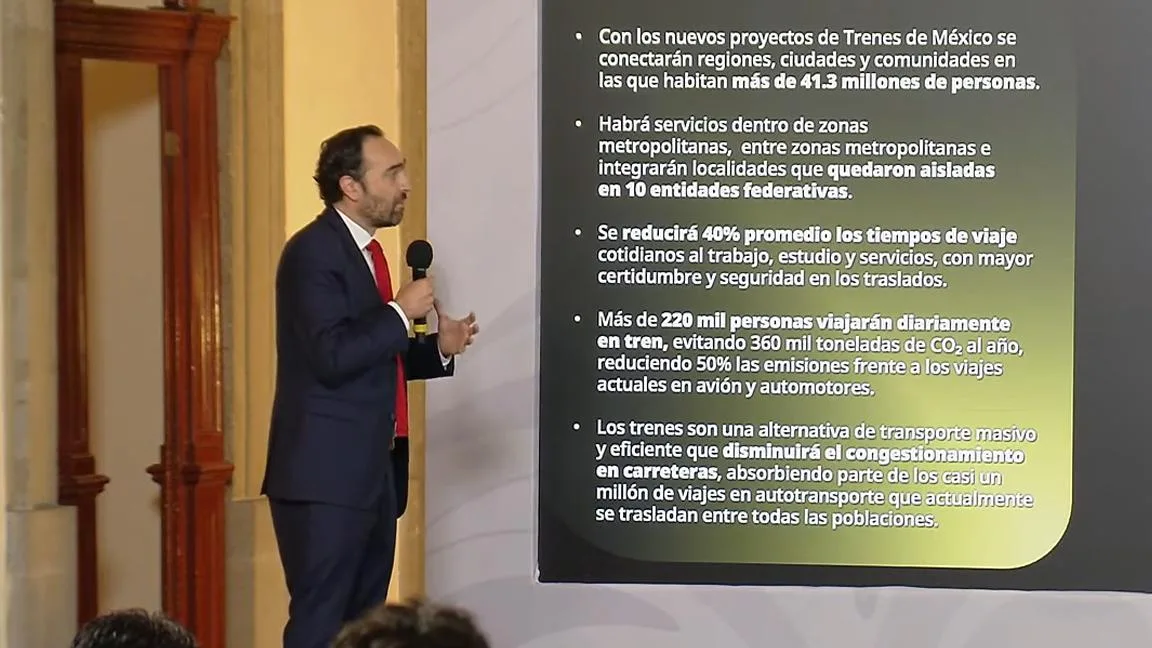 Tren Saltillo-Nuevo Laredo, al 10 por ciento de avance; se invertirán 140 mil millones de pesos
