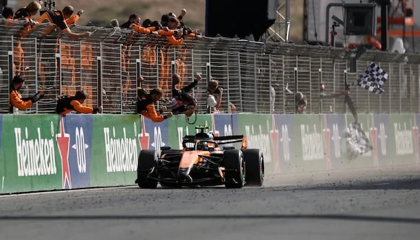 Norris wins Dutch Grand Prix to complete McLaren hat-trick