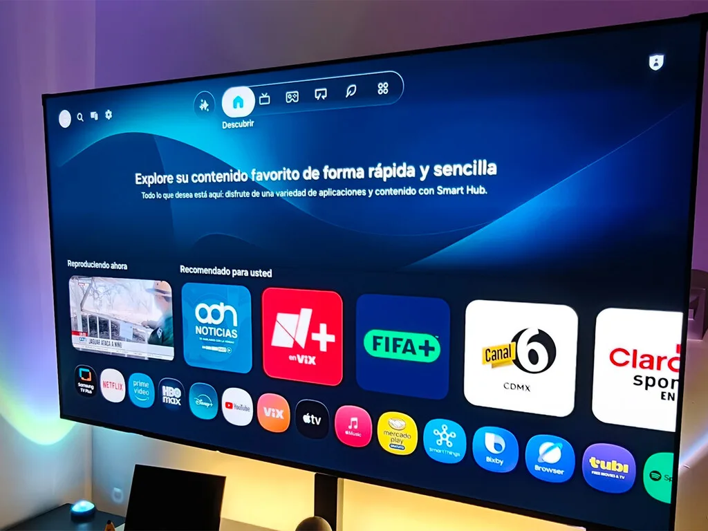 Probé este televisor y lo más imporesionante es que su panel e IA se complementan a la perfección. Tiene más de 10,000 pesos de descuento
