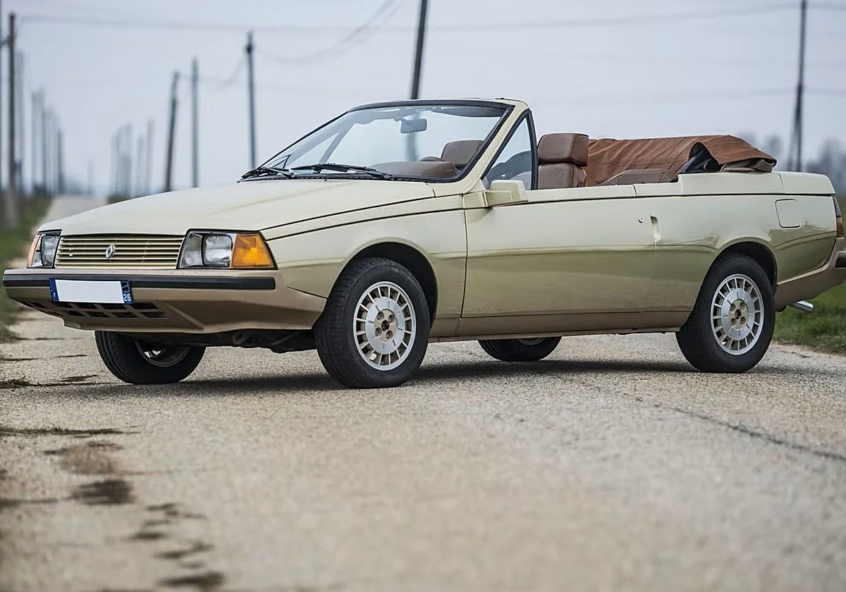 Renault Fuego Heuliez Cabriolet, una historia única