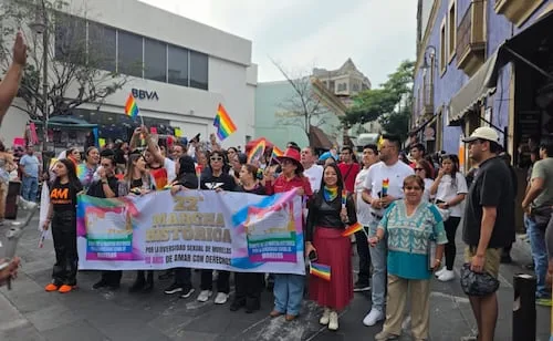 Exigen alto a crímenes de odio en marcha de la Diversidad Sexual en Cuernavaca; acusan omisión institucional
