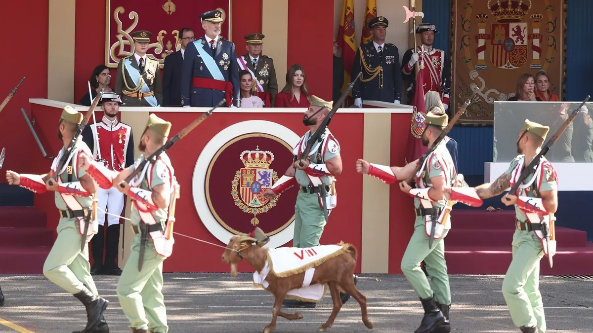 El desfile militar de la Fiesta Nacional arrasa en La 1 con un 44,2% de share, su mejor dato de audiencia desde 2009