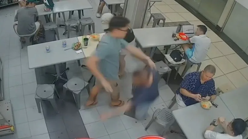 Police investigating after man shoved to ground for patting child on the head