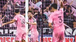 VÍDEO: Messi e Suárez bisam no regresso do Inter Miami às vitórias