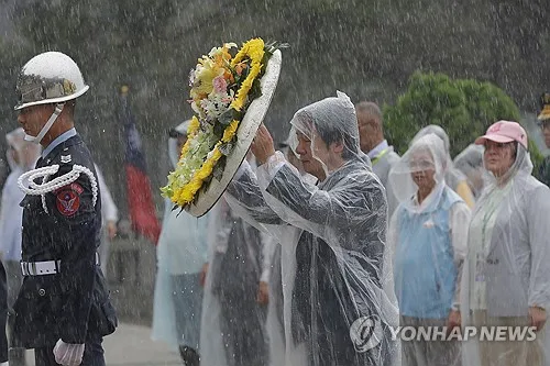 라이칭더, 진먼 포격전 68주년 기념식 참석…"전쟁 잊으면 위기"