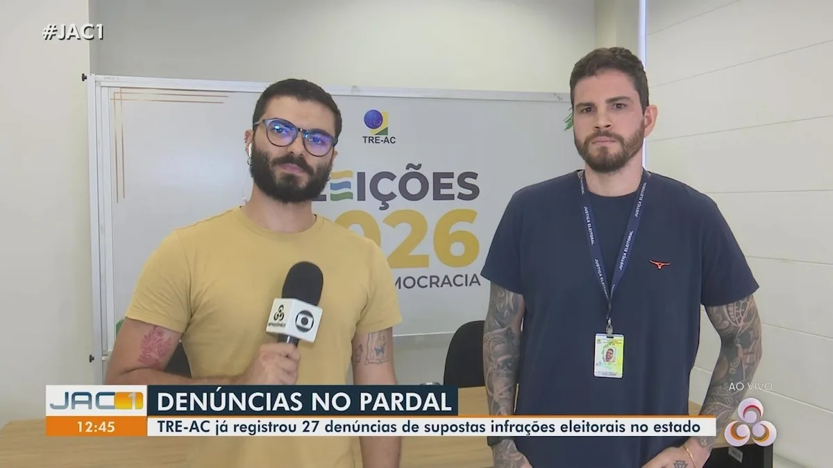 VÍDEOS: Jornal do Acre 1ª Edição desta terça-feira, 25 de agosto de 2026