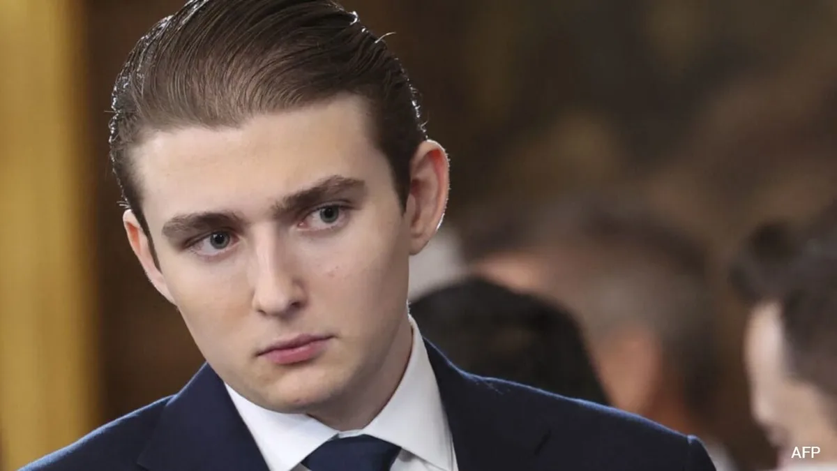 Barron Trump Living Reclusive Life Amid Security Fears, Doesn't Go Out: Report