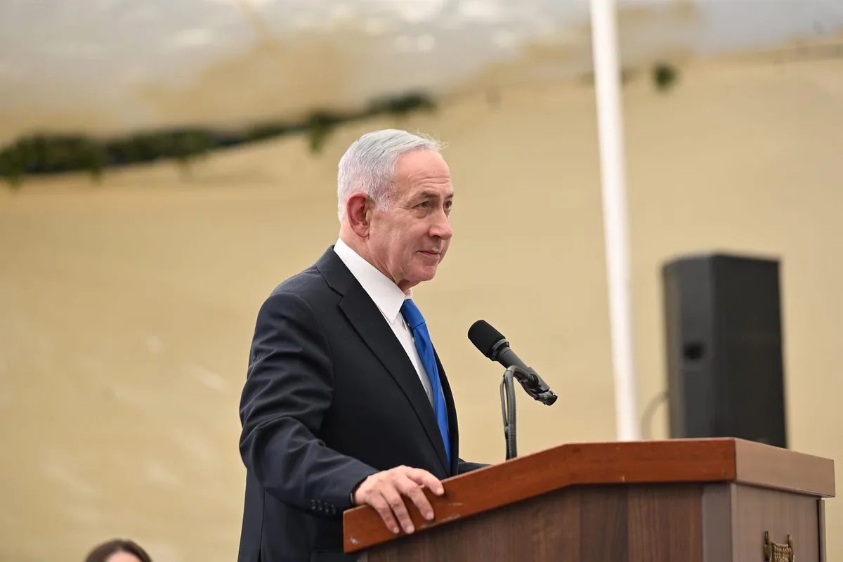 Netanyahu pide no votar a "partidos pequeños" en la derecha para "no llevar a la izquierda al poder" en Israel