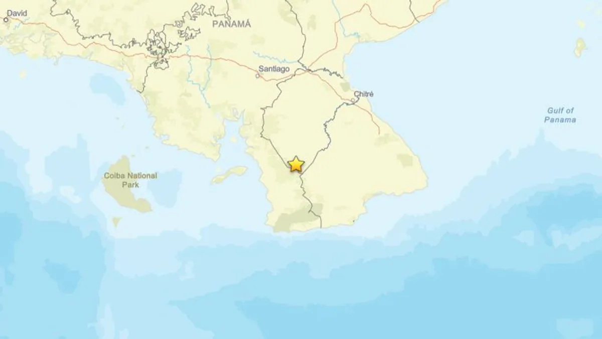 Un terremoto de magnitud 7,7 sacudió Panamá: hubo más de 30 réplicas y hay alerta de tsunami