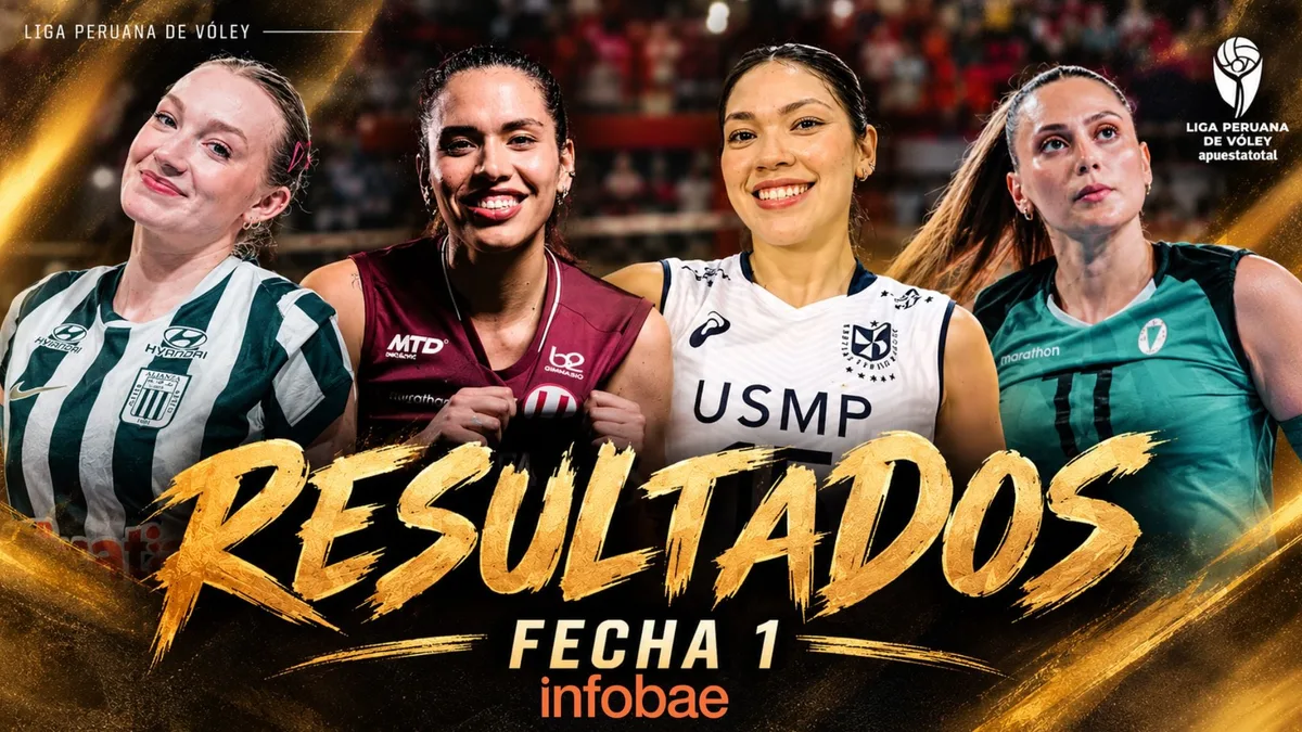 Resultados de la Liga Peruana de Vóley 2026-27 HOY: así van los partidos de la fecha 1 del torneo