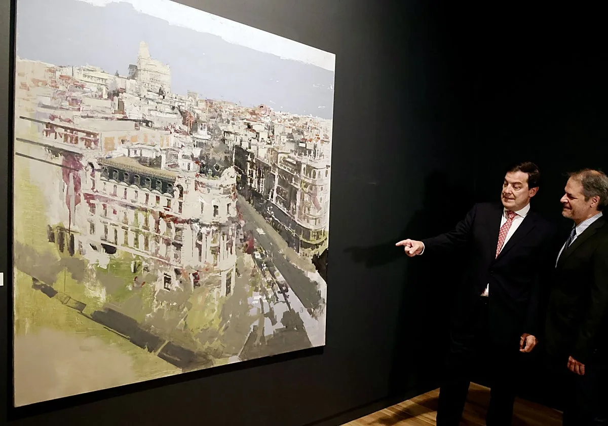 El «retrato» realista de Salamanca de Ángel Luis Iglesias: «Detrás de cada obra hay mucha observación»