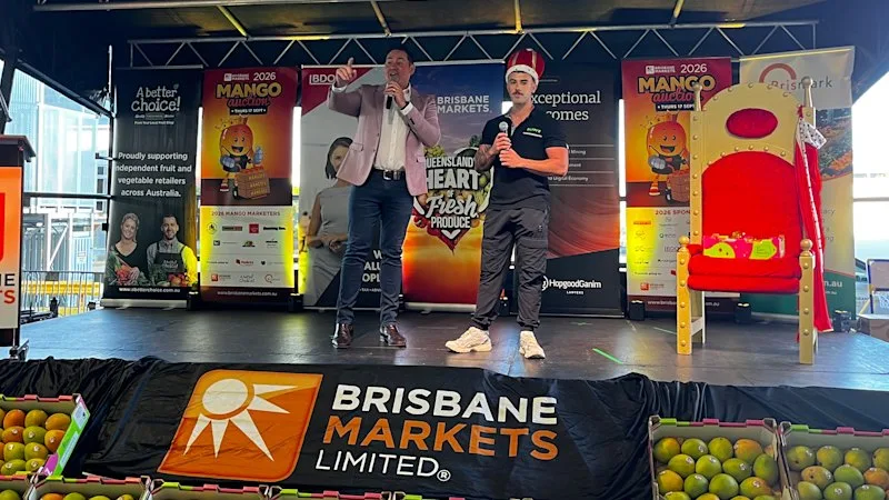 Symbolic ‘first mango tray of the season’ raises $70,000 for charity