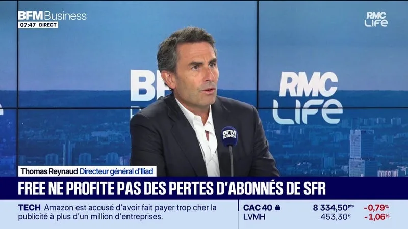 Thomas Reynaud (Iliad) : Rachat SFR, quel avenir pour les salariés ? - 01/09