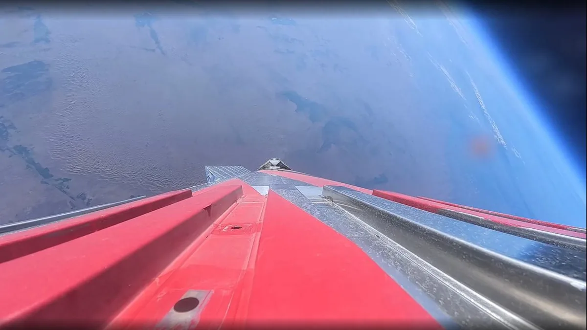 ‘The most stunning launch footage I've ever seen’: Watch the DJI Osmo Action 6’s incredible 4K footage of a Chinese rocket’s return trip to earth through 500C heat