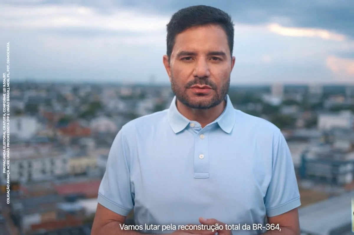 Na TV, Gladson faz balanço de ações e promete avançar na BR-364