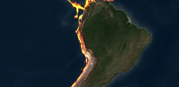O que é o Anel de Fogo do Pacífico, região onde ocorreu terremoto no Peru