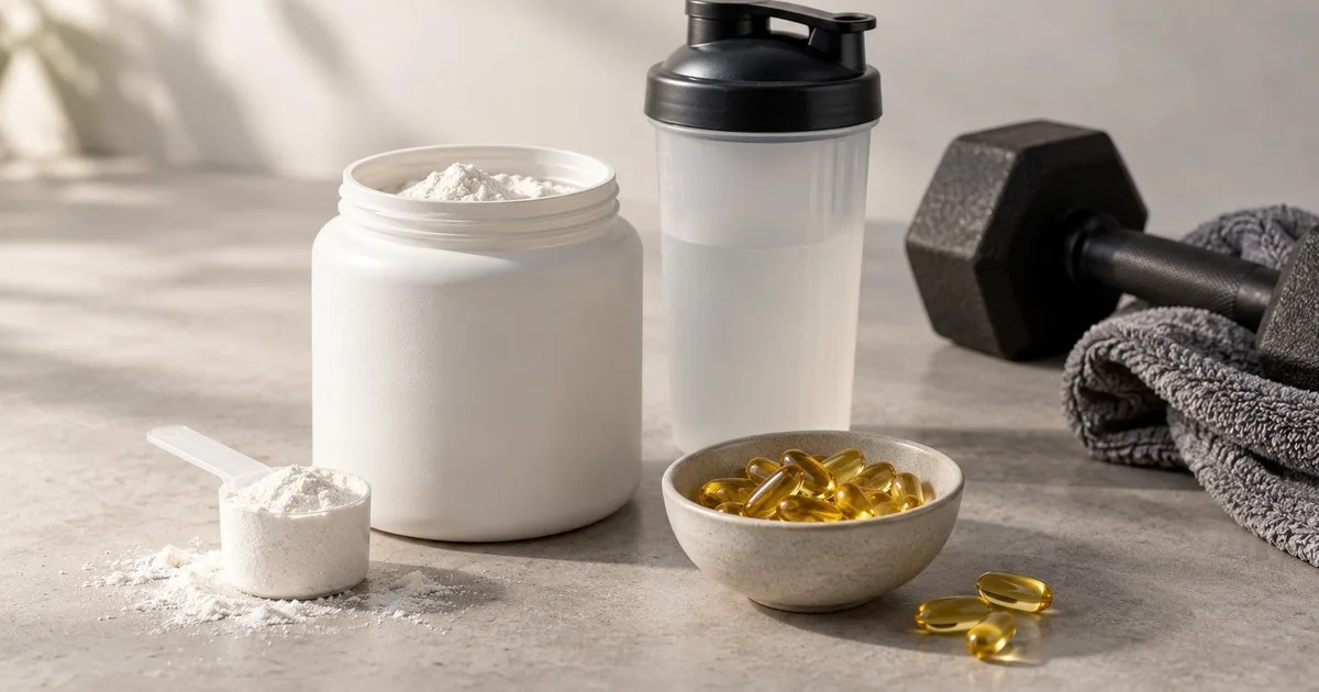 Suplementos deportivos: de la creatina al omega-3, cuáles funcionan y cuándo pueden ser un gasto innecesario