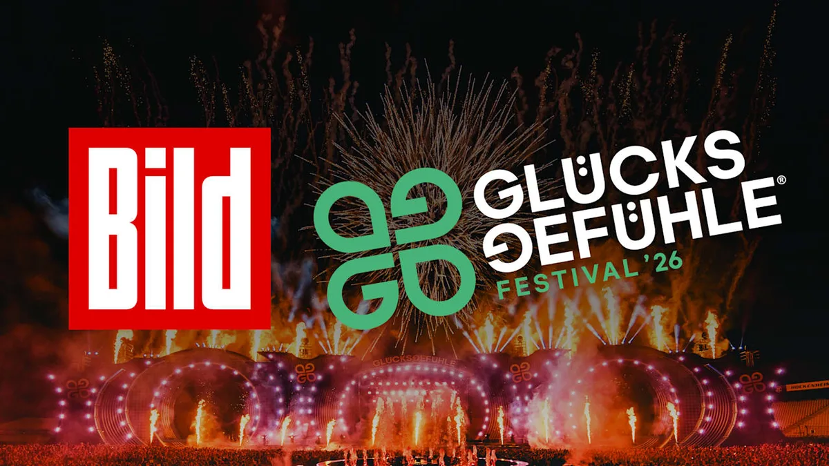 Am 4. und 5. September LIVE bei BILD - So toll wird das „Glücksgefühle“-Festival