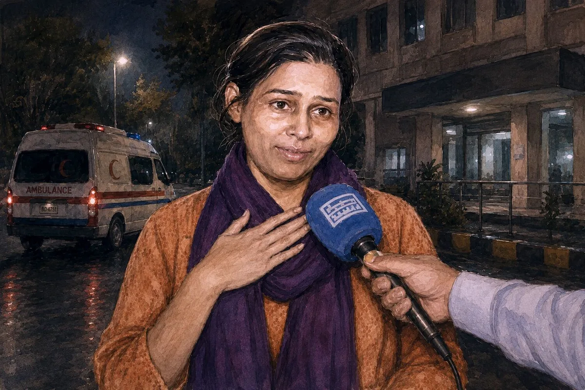 A enfermeira que salvou o único bebé sobrevivente do incêndio numa maternidade