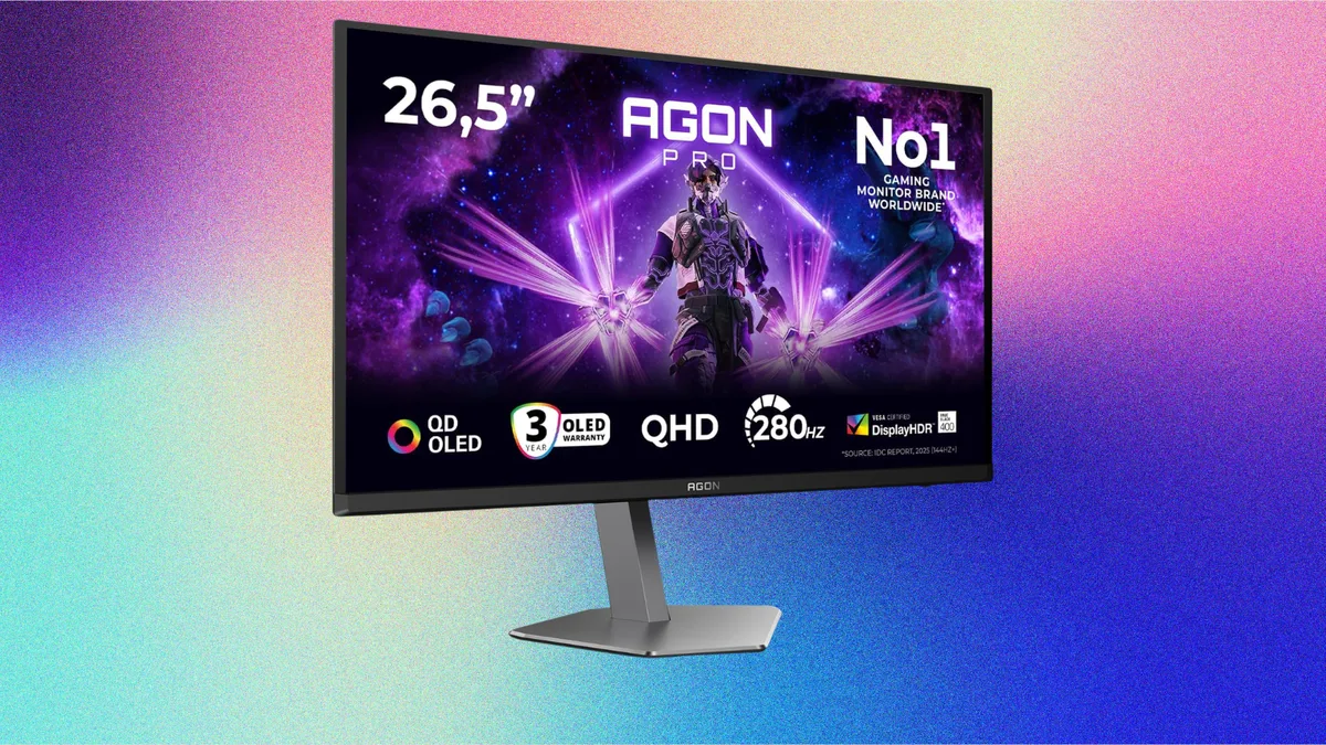 Un écran QD-OLED 280 Hz sous les 360€ : l’AOC Agon Pro est en promo ce weekend