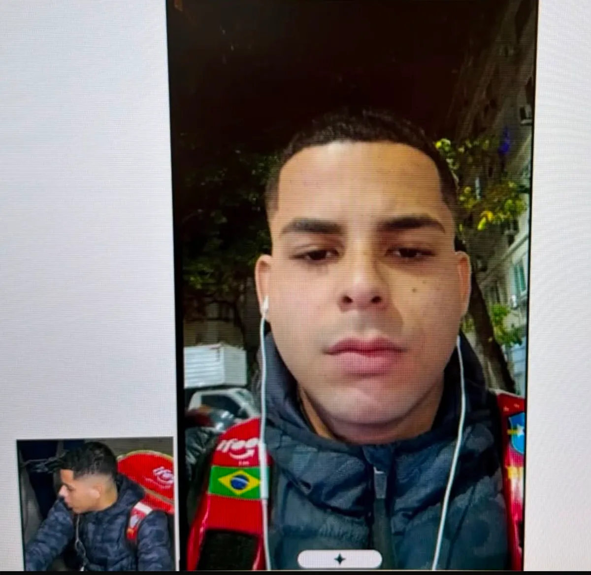 Entregador preso diz que segurou e deu chutes em ciclista em Copacabana, mas deixou local por medo de que ele fosse morto