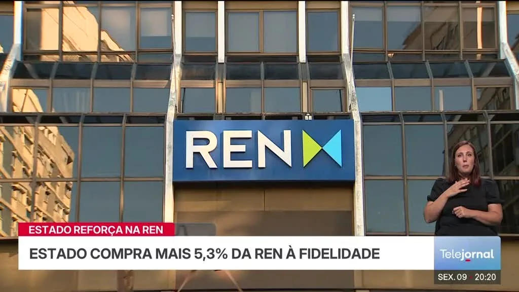 Estado português detém agora 19% da REN