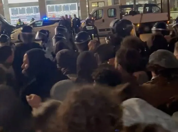 PSP justifica intervenção no Porto com "comportamentos de resistência" dos manifestantes