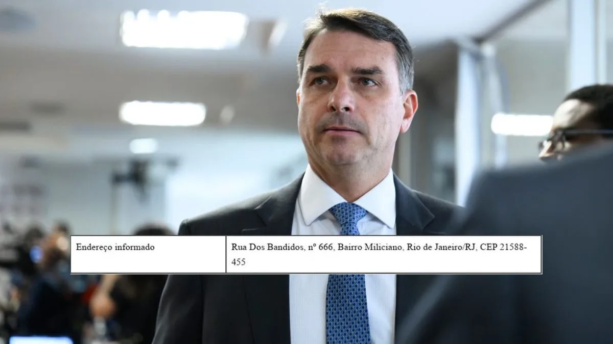 ‘Rua dos Bandidos, 666’: filiação de Flávio Bolsonaro ao Missão usou dados falsos, aponta relatório