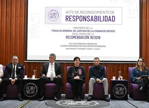 FGJ reconoce responsabilidad en filtración de datos del periodista Humberto Padgett; ofrece disculpas públicas