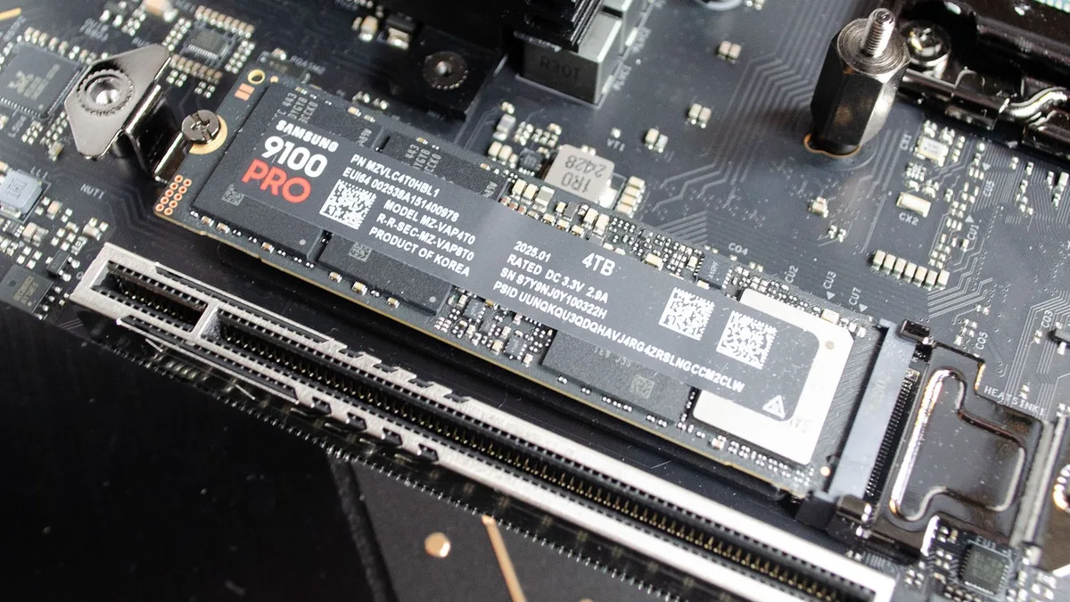 For $5 more than the 990 Pro, Samsung’s 14,700 MB/s 9100 Pro SSD is an easy upgrade