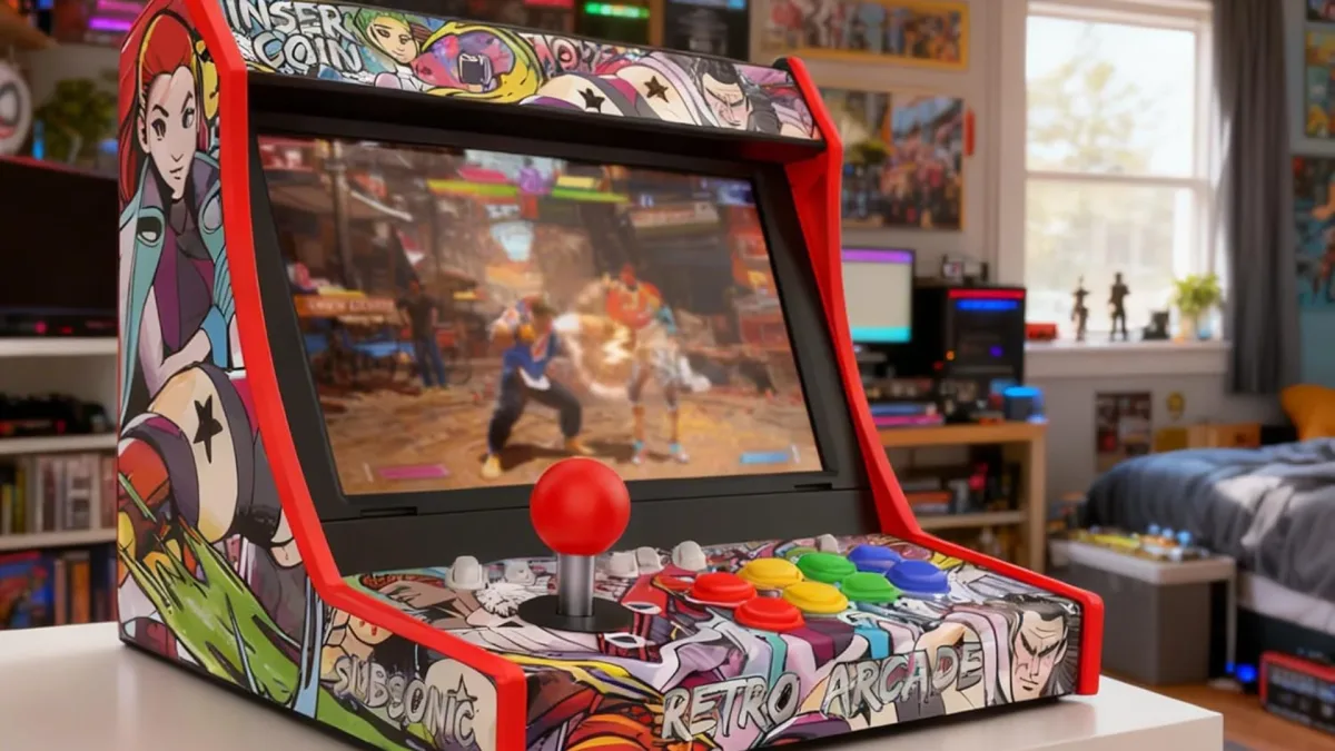 Cet accessoire transforme votre Switch 2 en borne d’arcade rétro pour pas cher