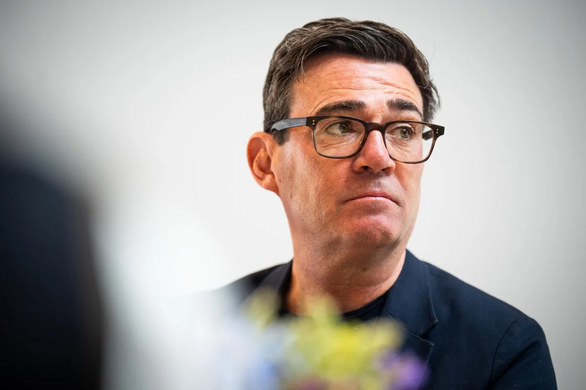 Burnham exchanged messages with person posing as top Trump aide