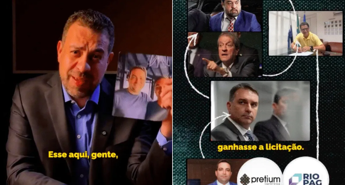 Boulos denuncia elo entre Flávio Bolsonaro, Willer Tomaz e negócio bilionário das bets no RJ