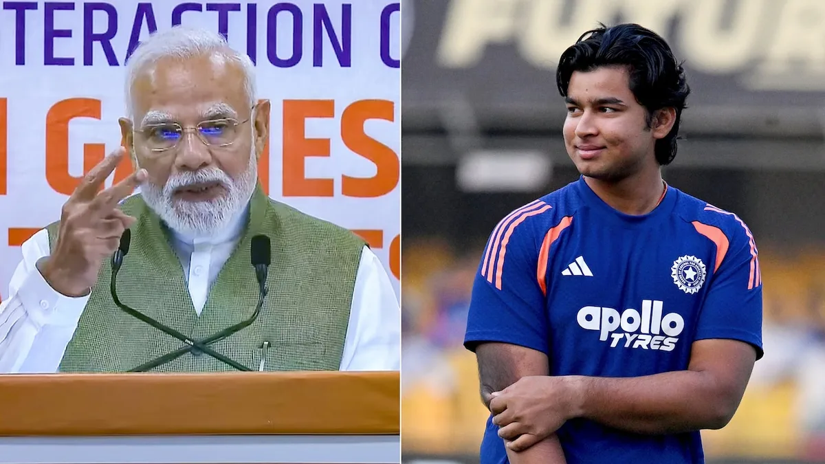 PM Narendra Modi's 15-Year-Olds Remark, Then An Unmissable Reaction From Vaibhav Sooryavanshi