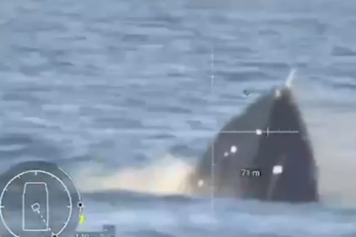 Ucrania informa de su victoria en la primera batalla naval de la historia entre drones