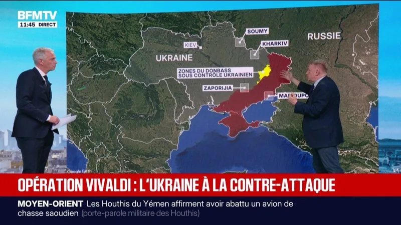 Opération Vivaldi: quels sont les secteurs concernés par l'opération ukrainienne?