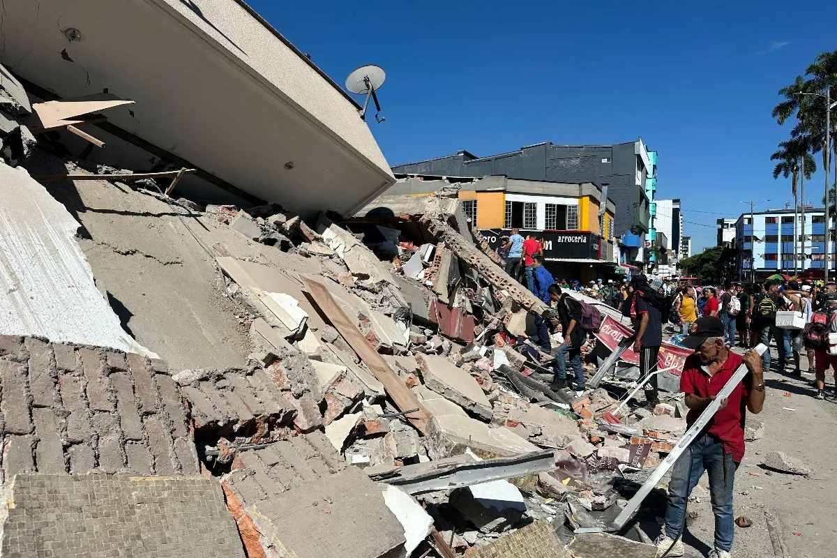 Quatro dias após terremoto, Colômbia registra 281 mortos