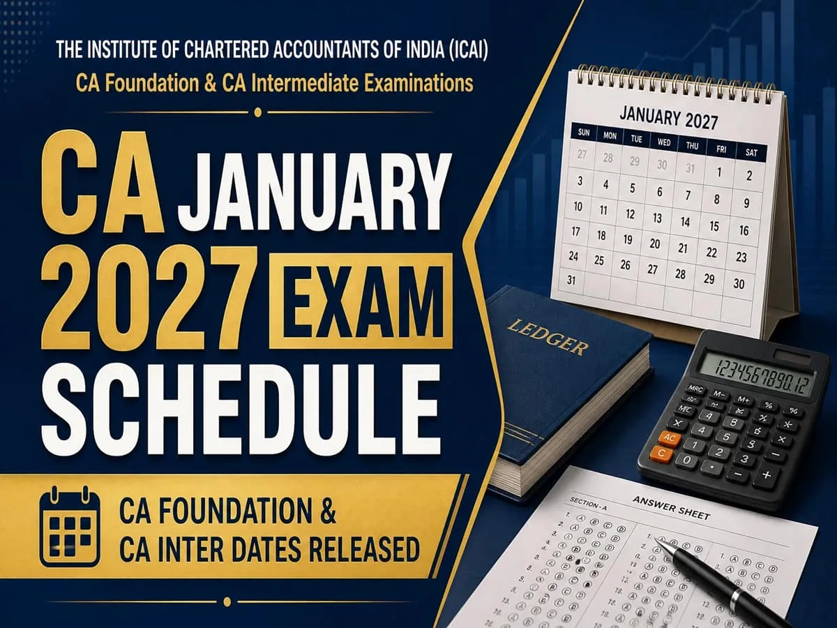 ICAI releases CA 2027 Foundation, Intermediate exam dates from January 2