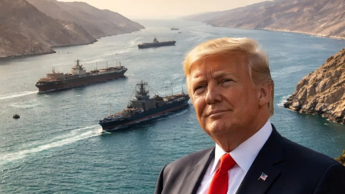 Trump Seeks Reimbursement From Countries For Securing Strait of Hormuz