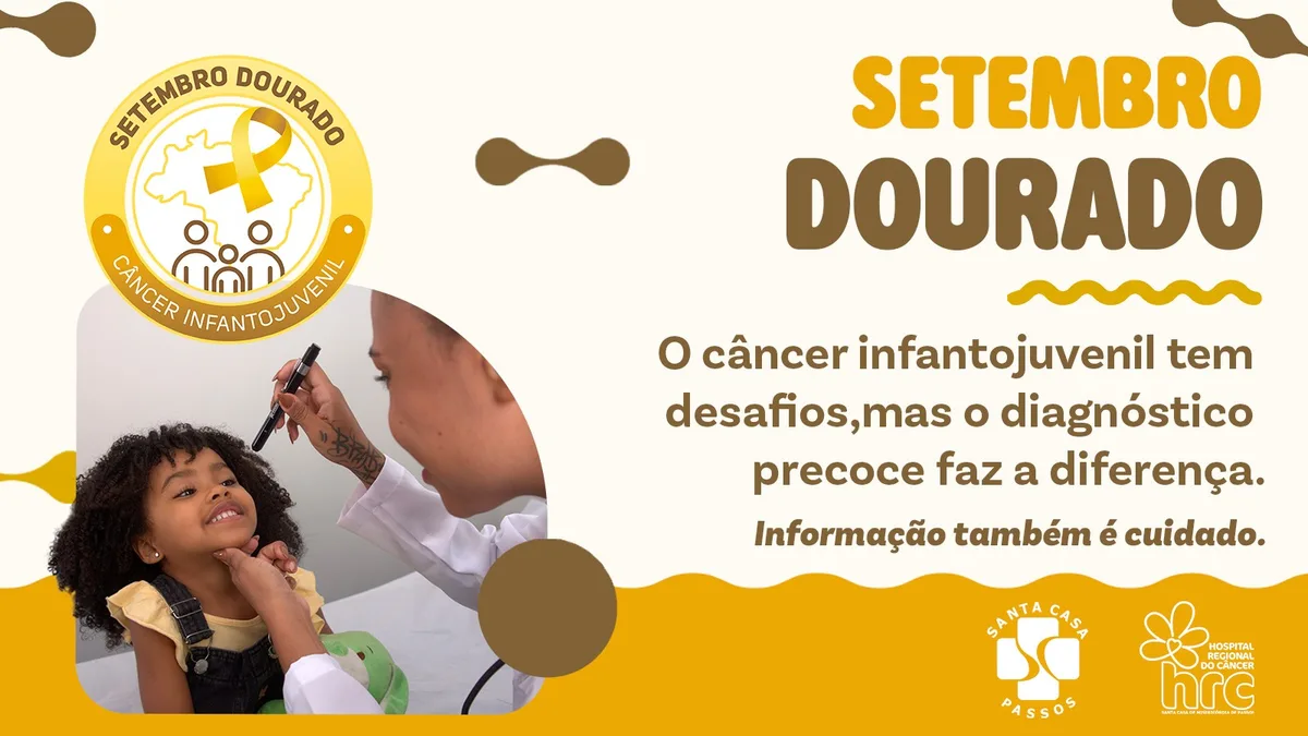 Setembro Dourado: HRC promove conscientização sobre o câncer infantil