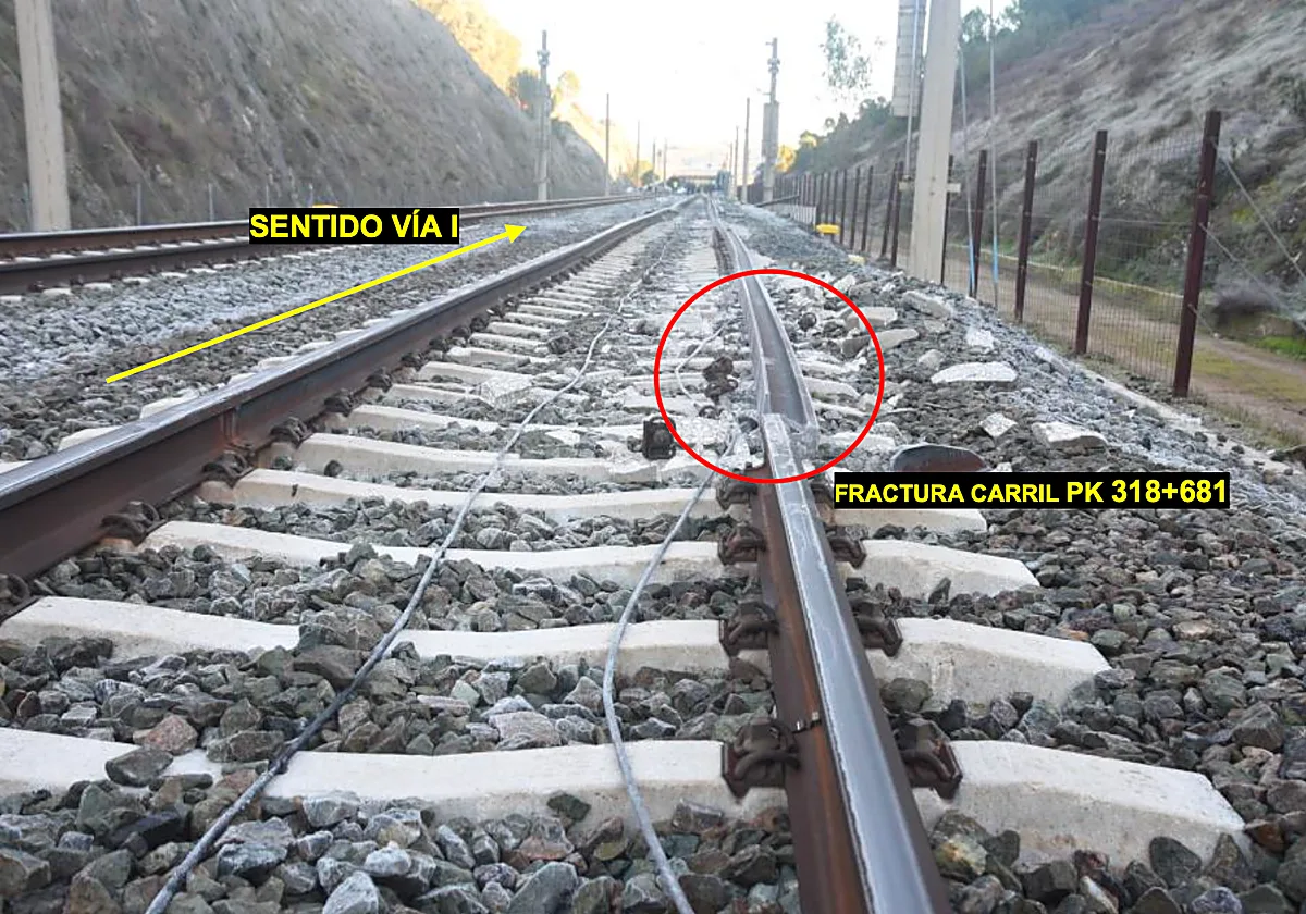 La Guardia Civil confirma que el accidente de Adamuz fue por rotura de la soldadura
