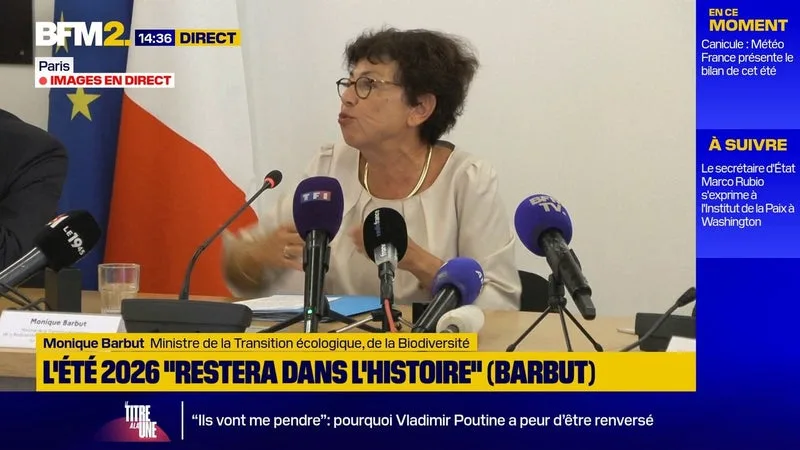 Vagues de chaleur cet été: "Je ne crois pas que chez nos collègues européens et dans les pays alentours, ils étaient mieux préparés que nous", estime Monique Barbut