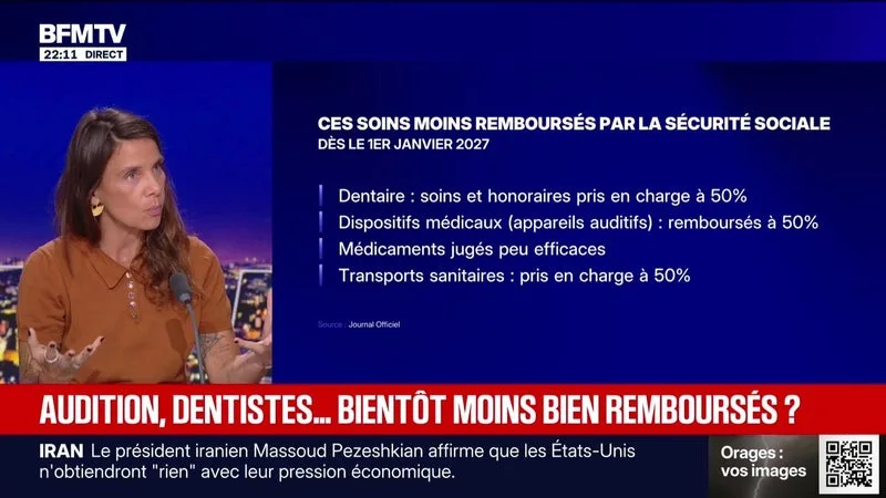 Audition, dentistes... bientôt moins bien remboursés ? - 26/08