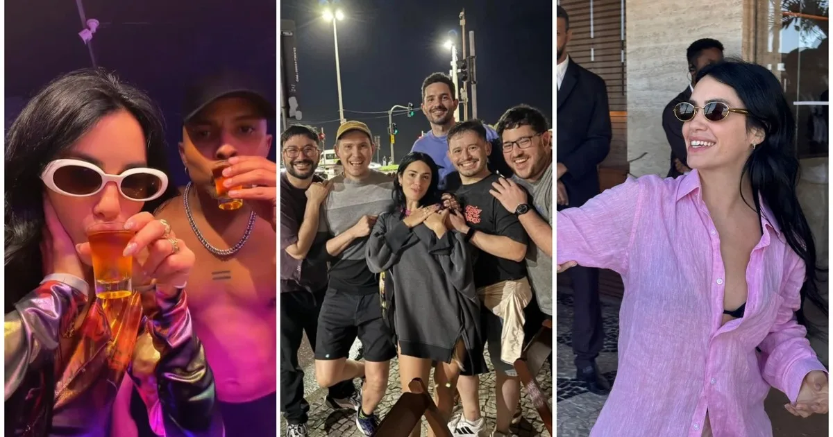 Las fotos de Lali Espósito en Brasil que alimentaron los rumores sobre su despedida de soltera