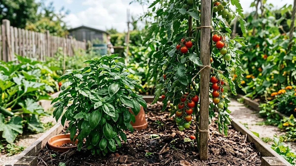 Plantar una albahaca al lado del tomate: para qué sirve y por qué lo recomiendan en primavera