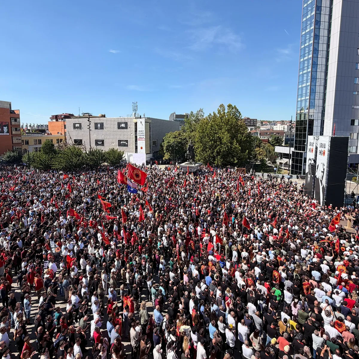 Ehemaliger UCK-Anführer - Erneut Proteste im Kosovo nach Verurteilung von Ex-Präsident Thaci